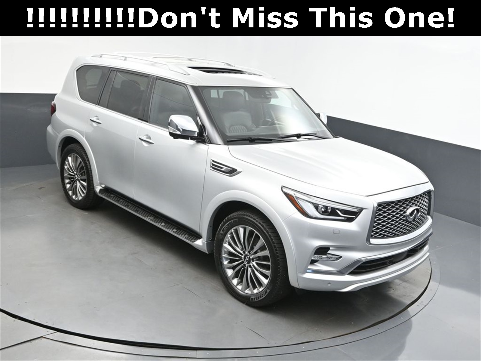 2021 Liquid Platinum INFINITI QX80 Sensory 4X4 SUV