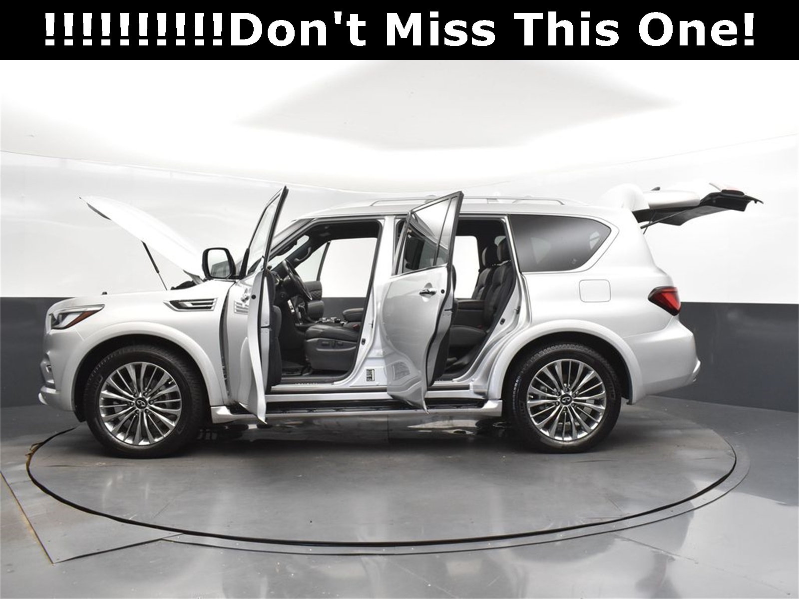 2021 Liquid Platinum INFINITI QX80 Sensory 4X4 SUV