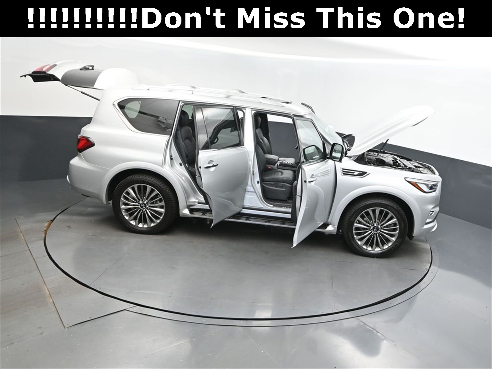 2021 Liquid Platinum INFINITI QX80 Sensory 4X4 SUV