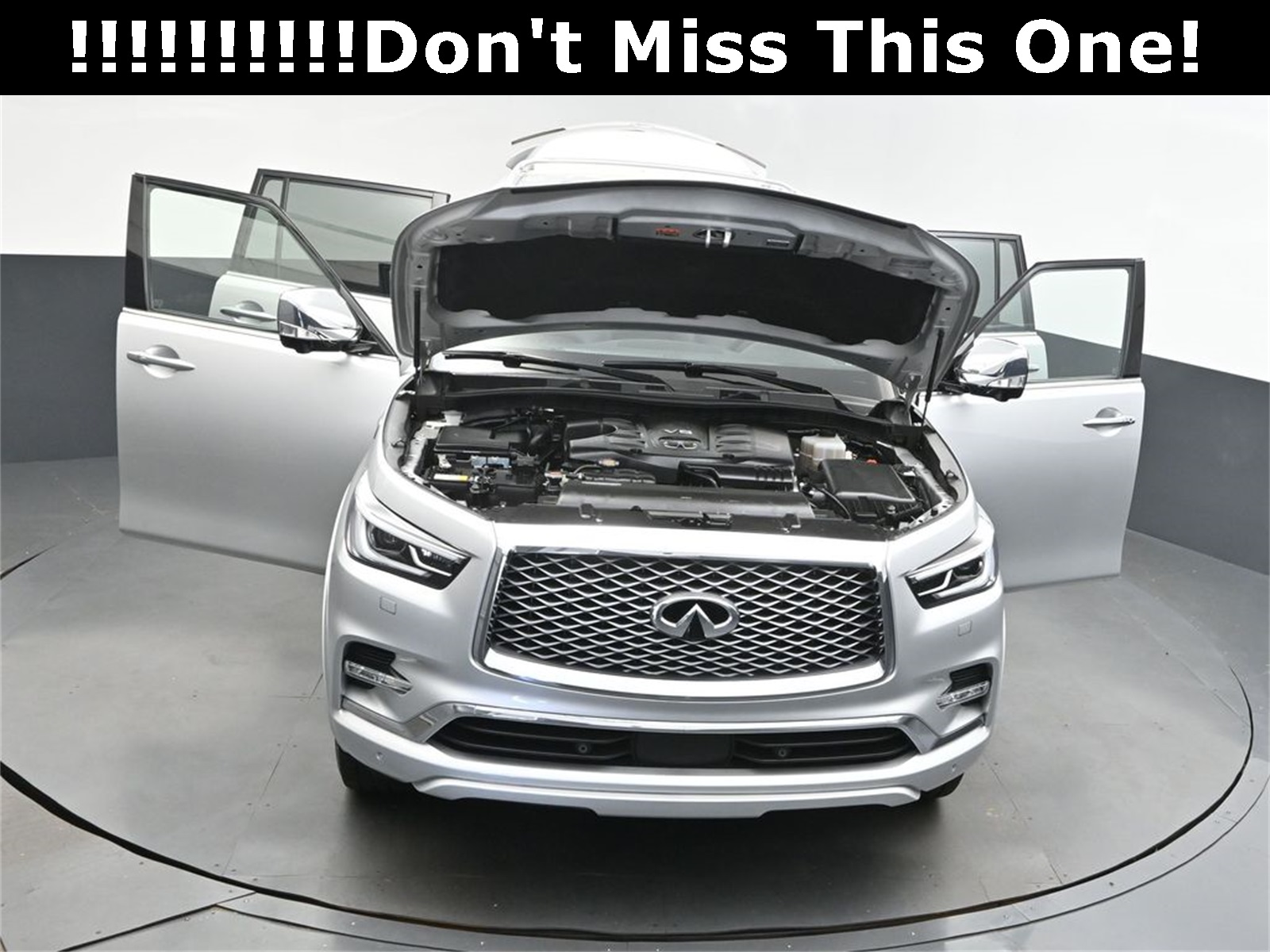 2021 Liquid Platinum INFINITI QX80 Sensory 4X4 SUV