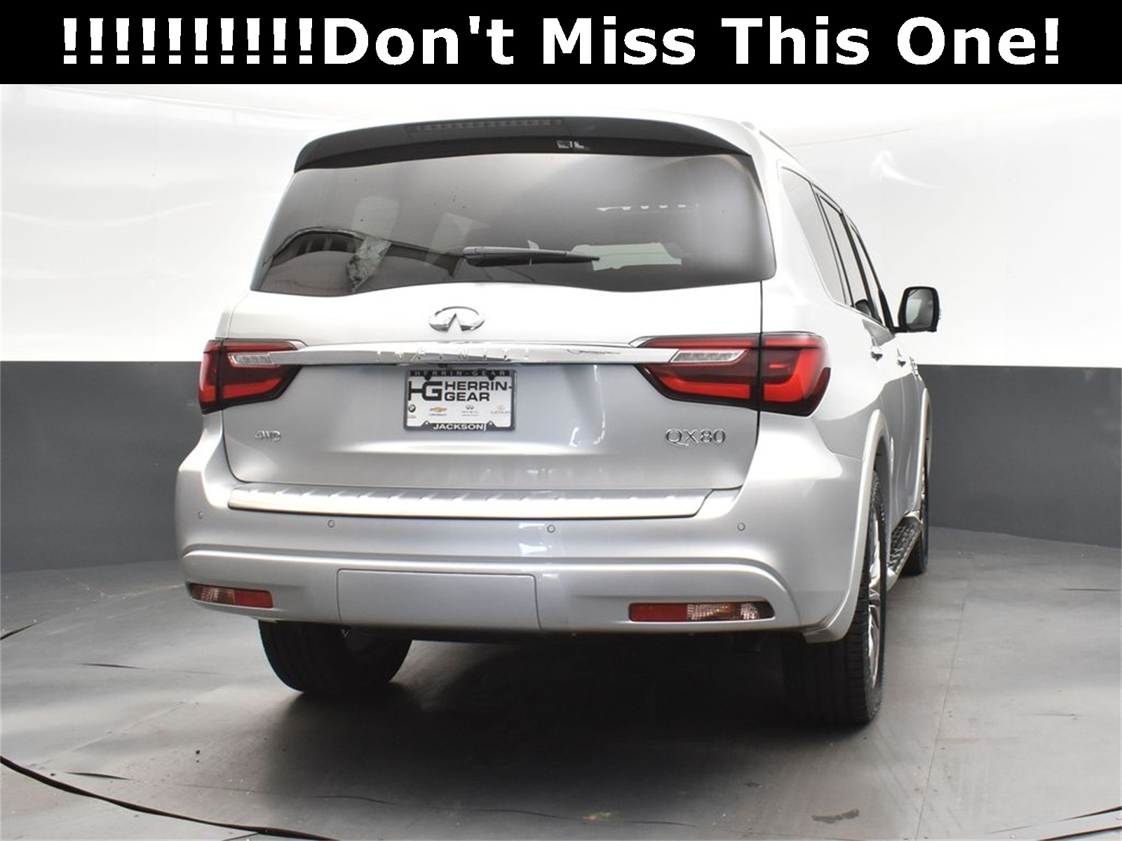 2021 Liquid Platinum INFINITI QX80 Sensory 4X4 SUV