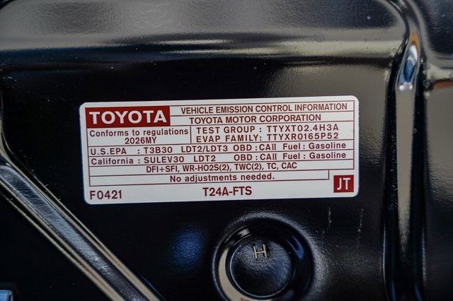 new 2026 Toyota Tacoma car, priced at $40,764