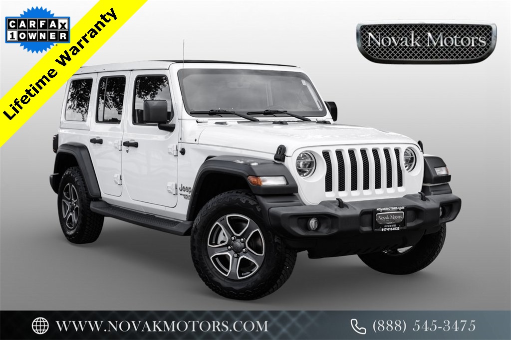 used 2021 Jeep Wrangler car, priced at $27,643