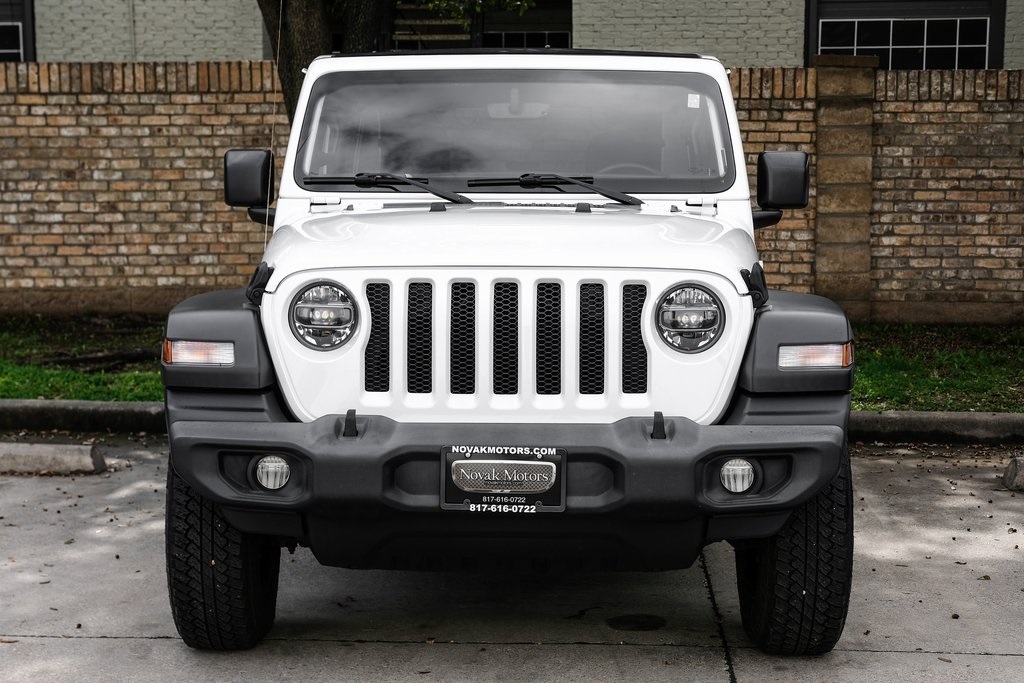 used 2021 Jeep Wrangler car, priced at $27,643
