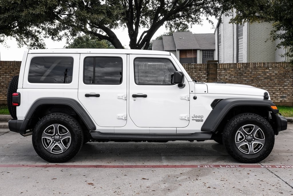 used 2021 Jeep Wrangler car, priced at $27,643