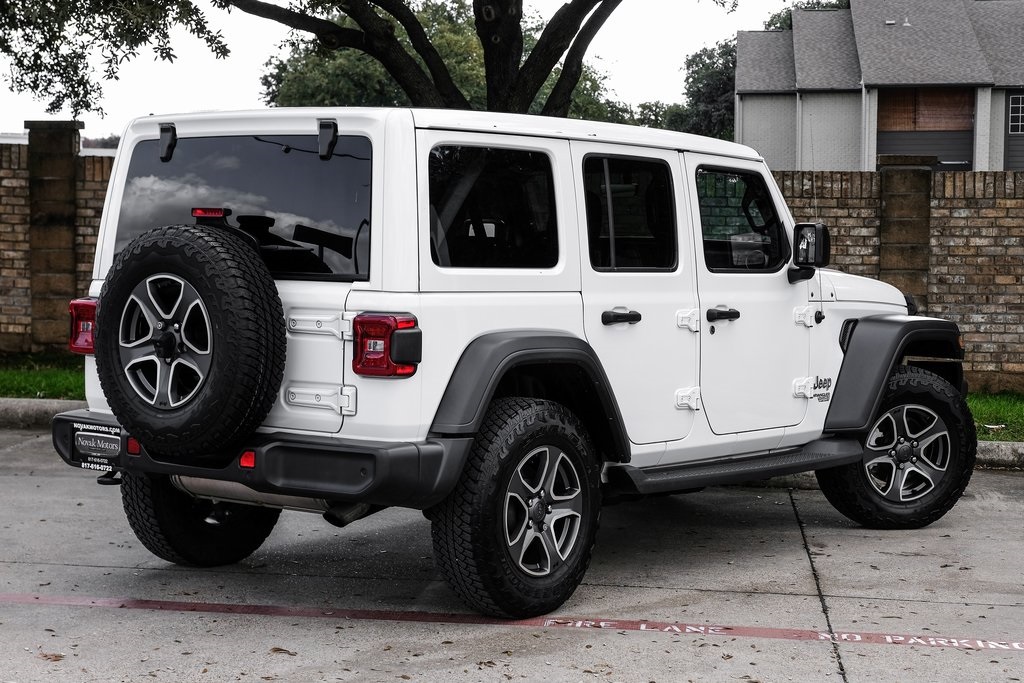 used 2021 Jeep Wrangler car, priced at $27,643