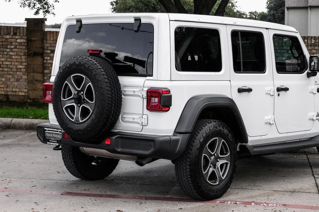 used 2021 Jeep Wrangler car, priced at $27,643
