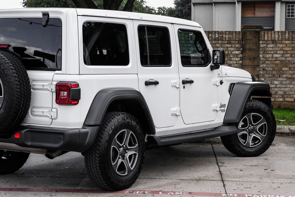 used 2021 Jeep Wrangler car, priced at $27,643