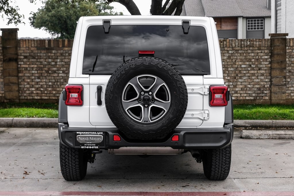 used 2021 Jeep Wrangler car, priced at $27,643