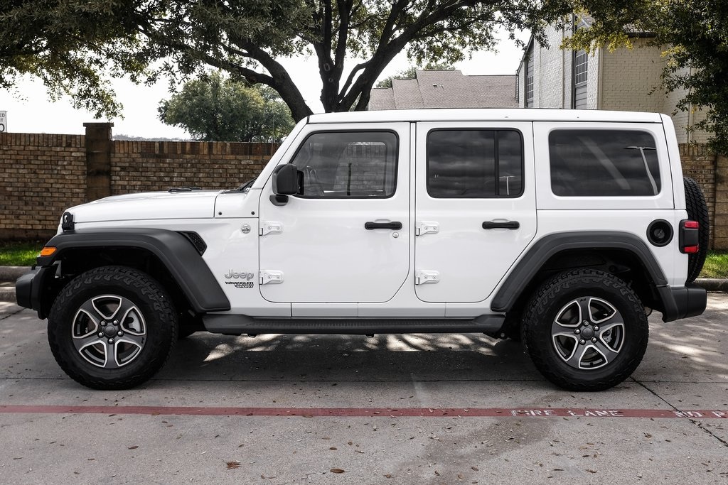 used 2021 Jeep Wrangler car, priced at $27,643