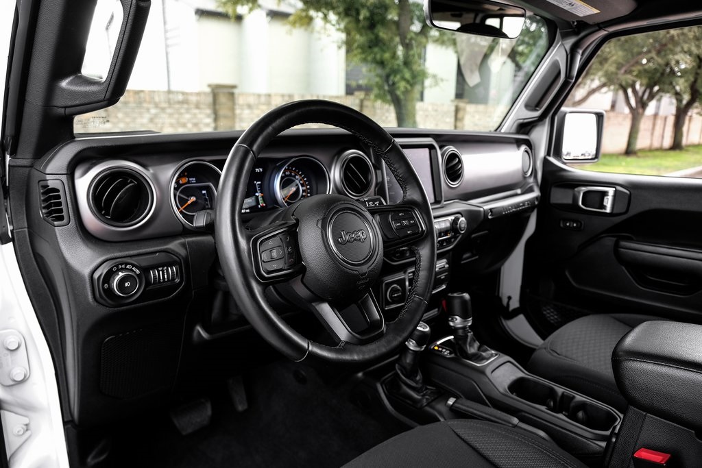 used 2021 Jeep Wrangler car, priced at $27,643