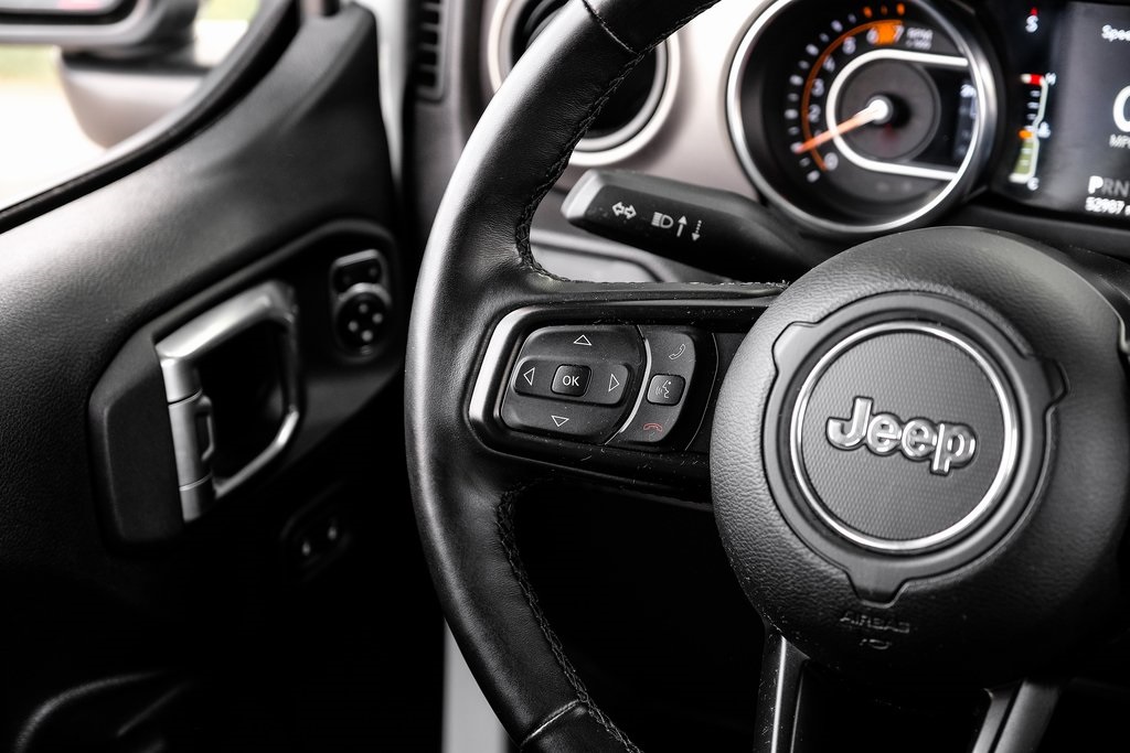 used 2021 Jeep Wrangler car, priced at $27,643