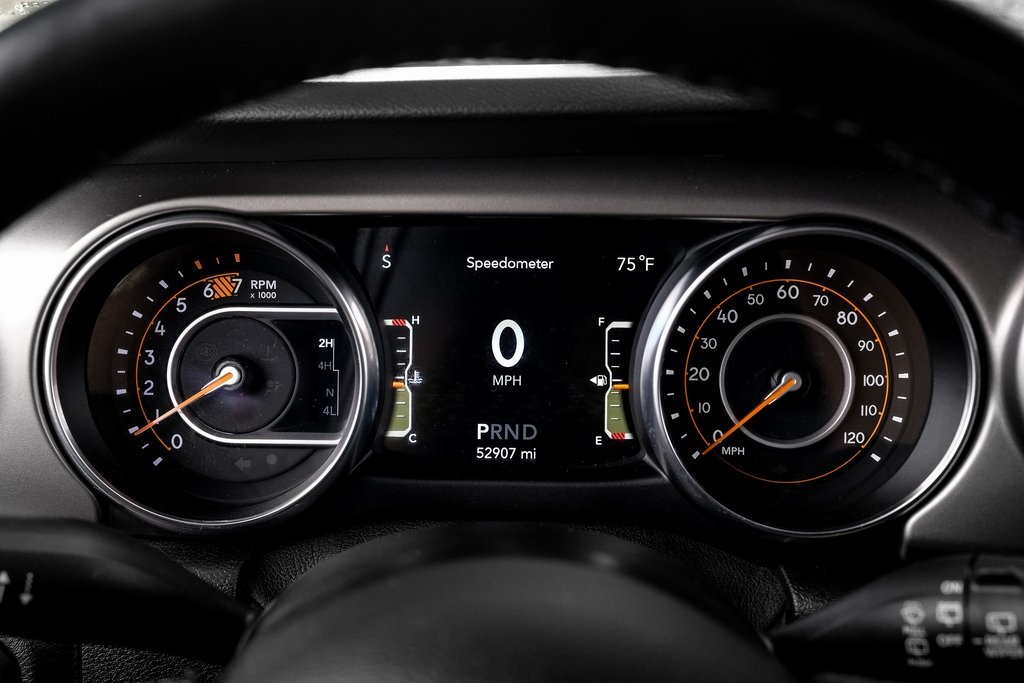 used 2021 Jeep Wrangler car, priced at $27,643