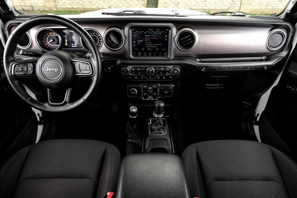 used 2021 Jeep Wrangler car, priced at $27,643