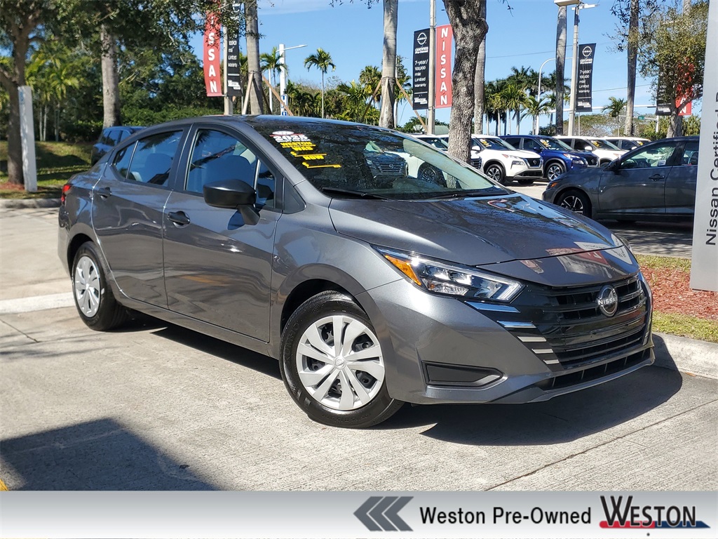 used 2025 Nissan Versa car, priced at $16,495