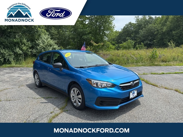 2023 Ocean Blue Pearl Subaru Impreza Base Hatchback
