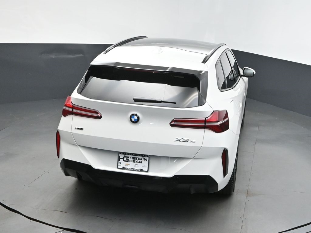 2025 Alpine White BMW X3 30 xDrive AWD SUV