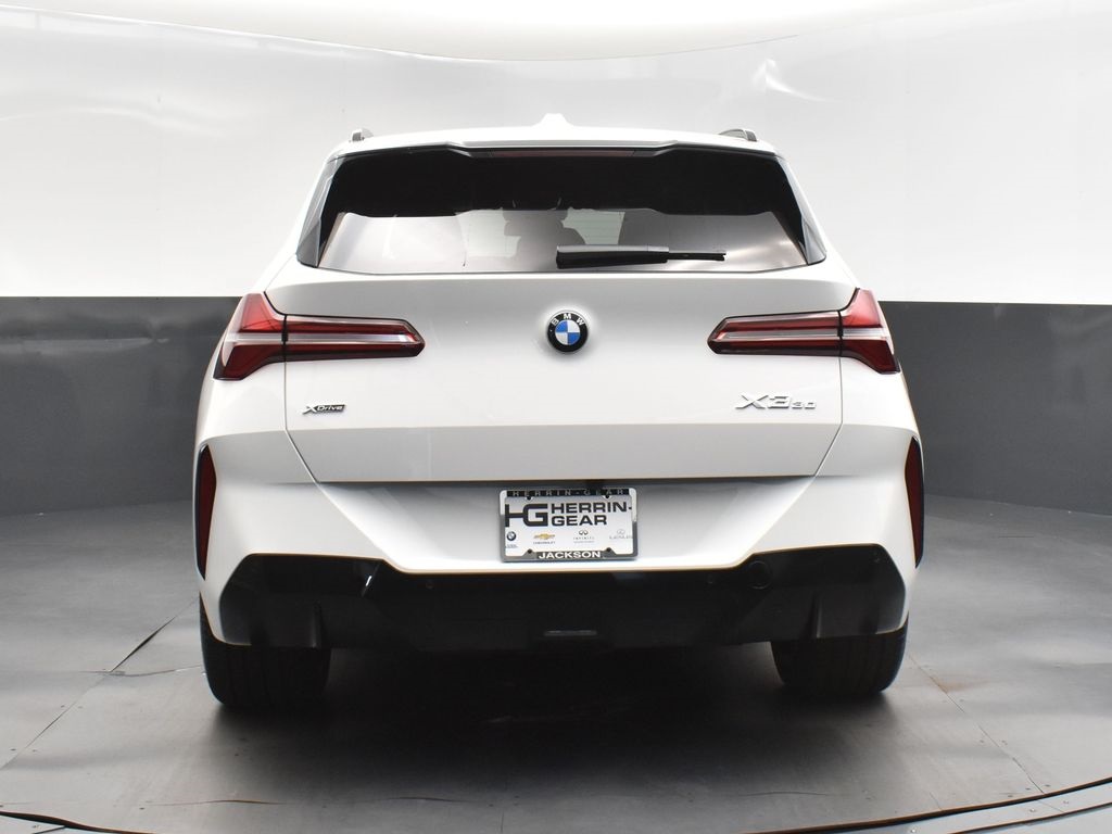 2025 Alpine White BMW X3 30 xDrive AWD SUV