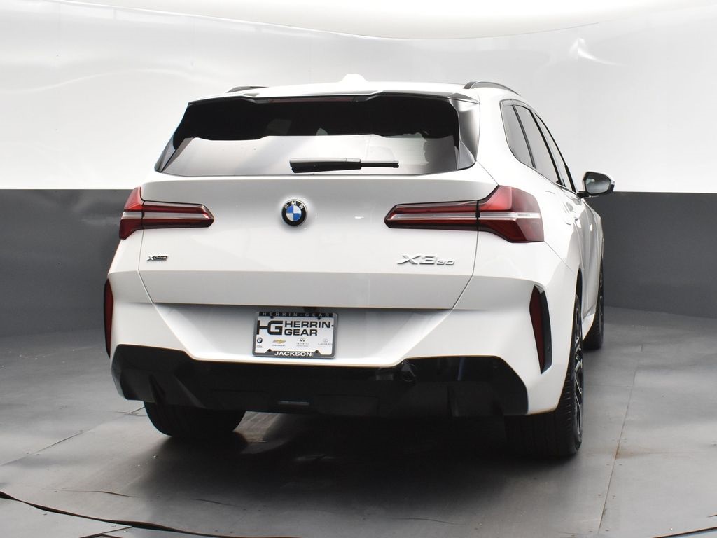 2025 Alpine White BMW X3 30 xDrive AWD SUV