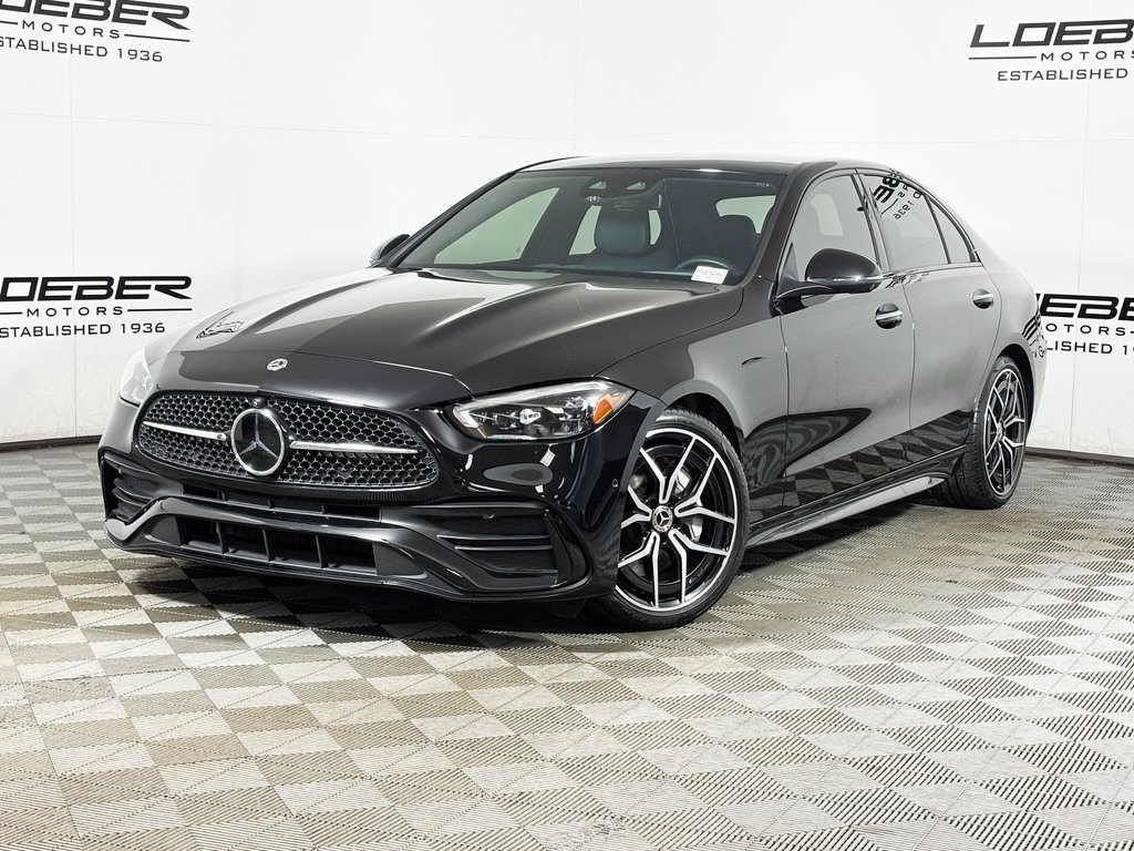 used 2023 Mercedes-Benz C-Class car, priced at $39,998