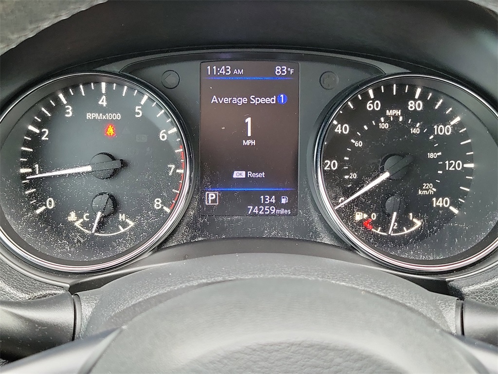 2019 Gun Metallic Nissan Rogue S FWD SUV