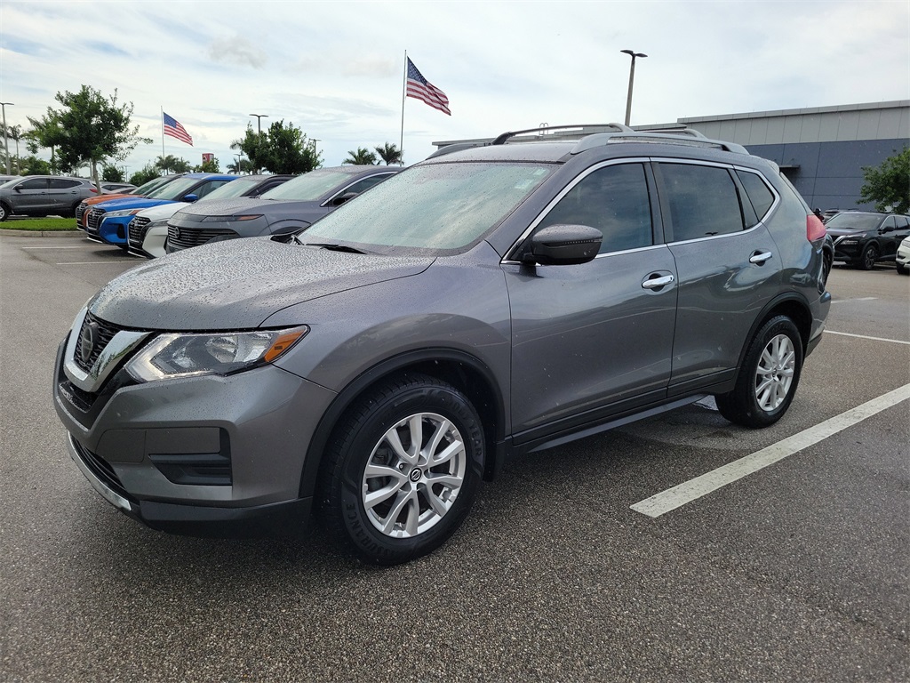 2019 Gun Metallic Nissan Rogue S FWD SUV