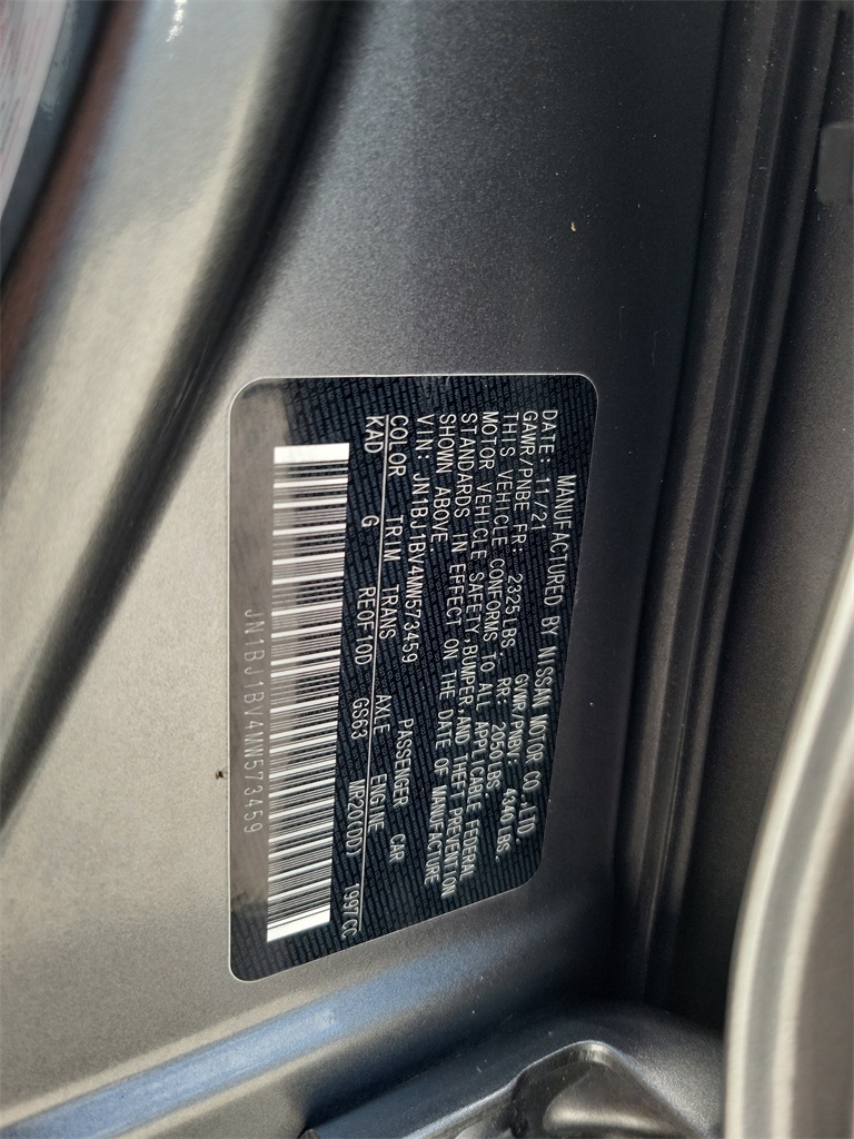 2021 Gun Metallic Nissan Rogue Sport SV FWD SUV