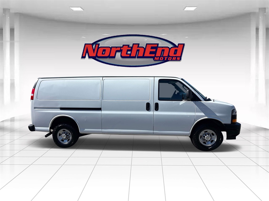 2023 Summit White Chevrolet Express Cargo Van Work Van RWD Van