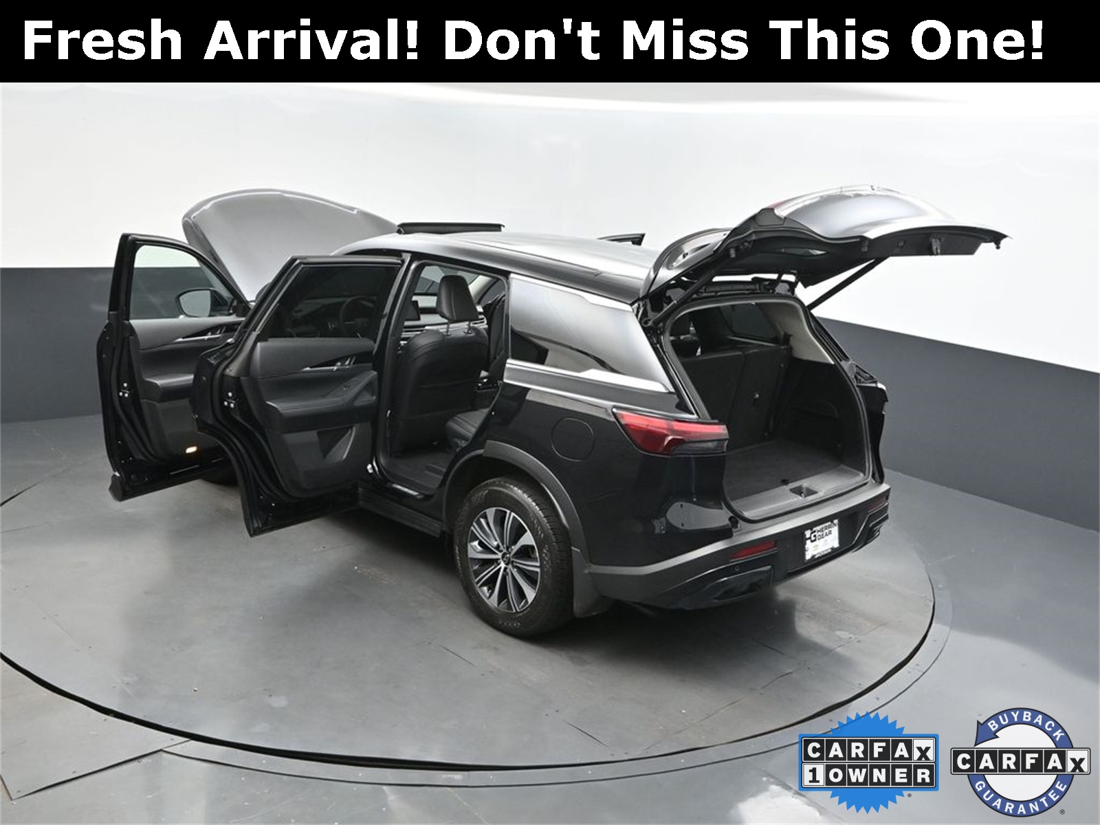 2025 Mineral Black INFINITI QX60 PURE FWD SUV