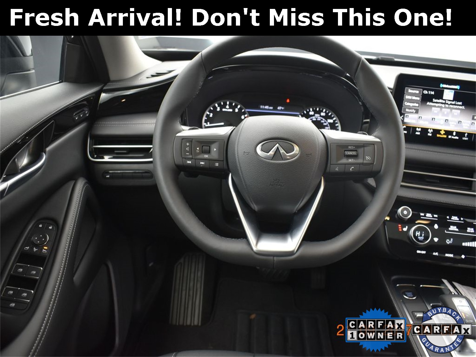 2025 Mineral Black INFINITI QX60 PURE FWD SUV