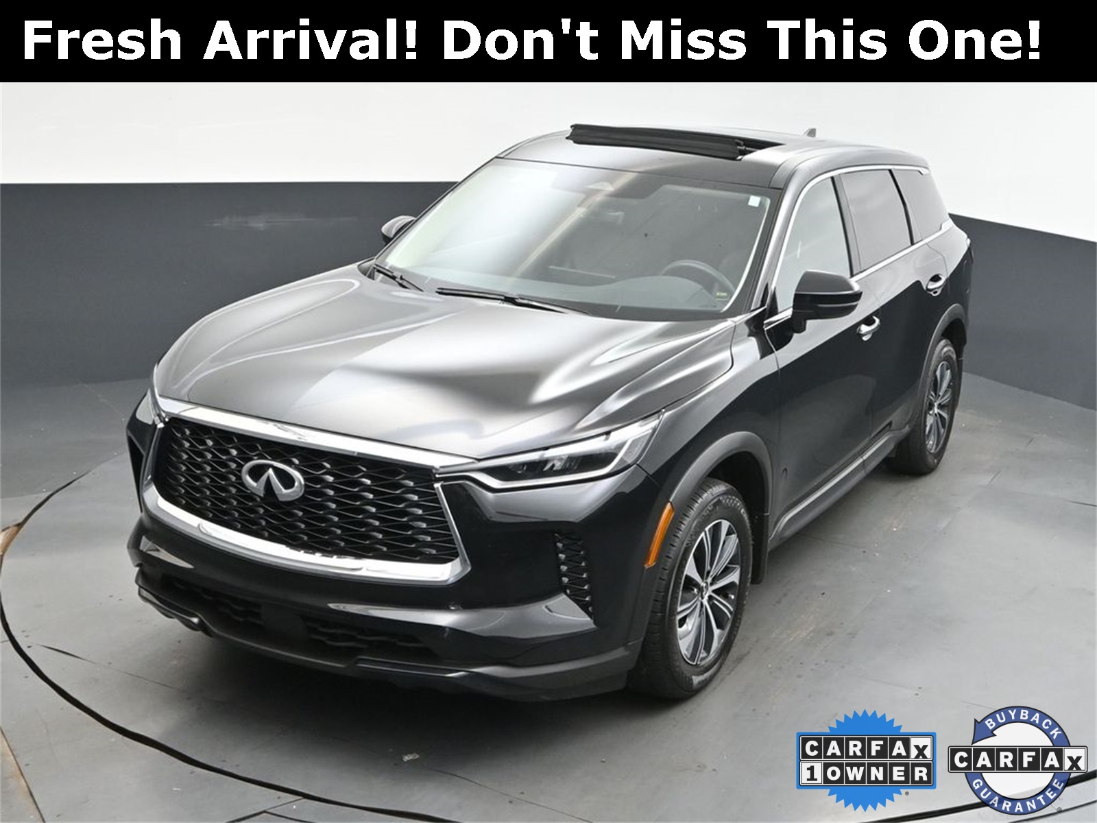 2025 Mineral Black INFINITI QX60 PURE FWD SUV