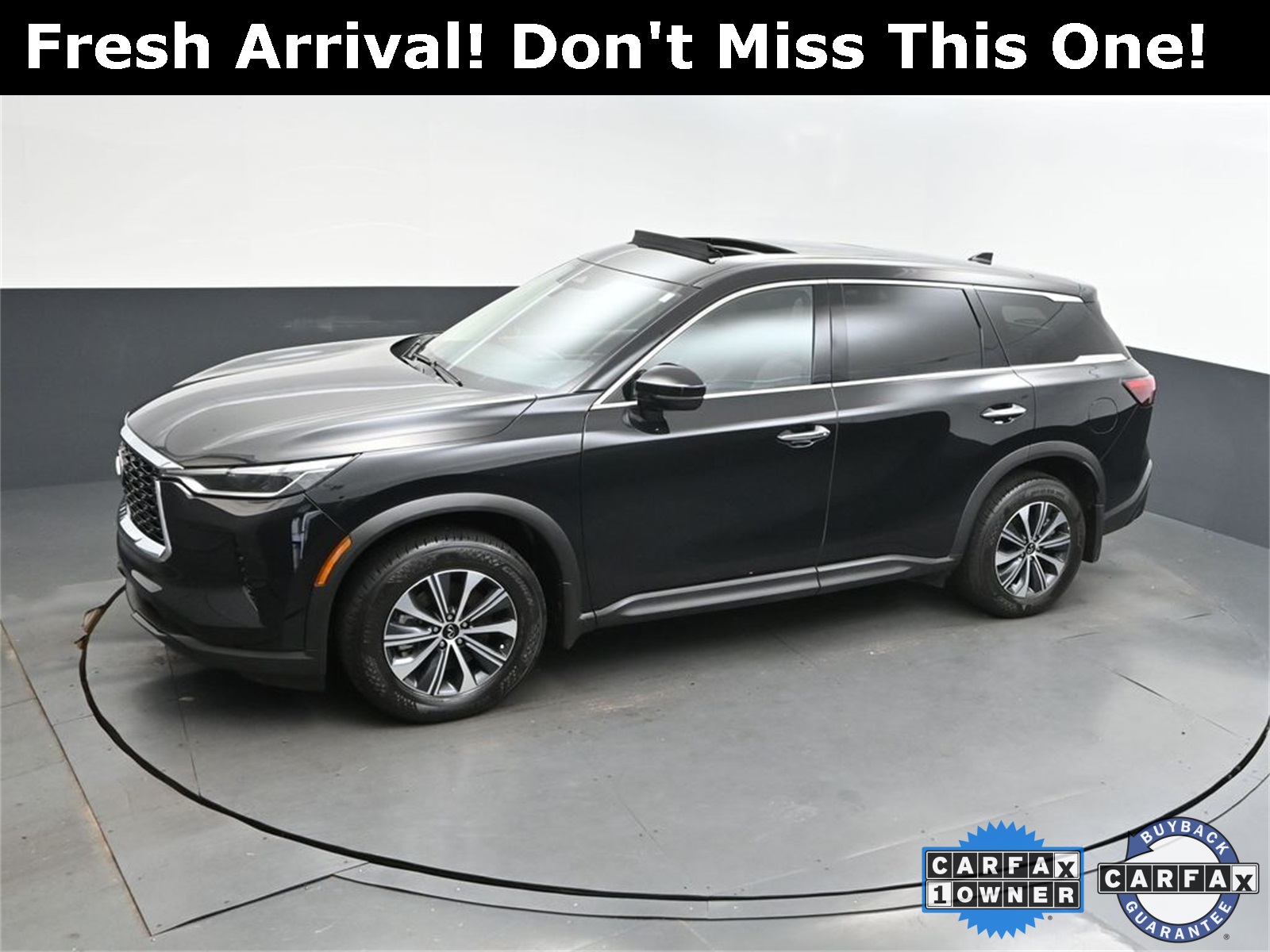 2025 Mineral Black INFINITI QX60 PURE FWD SUV