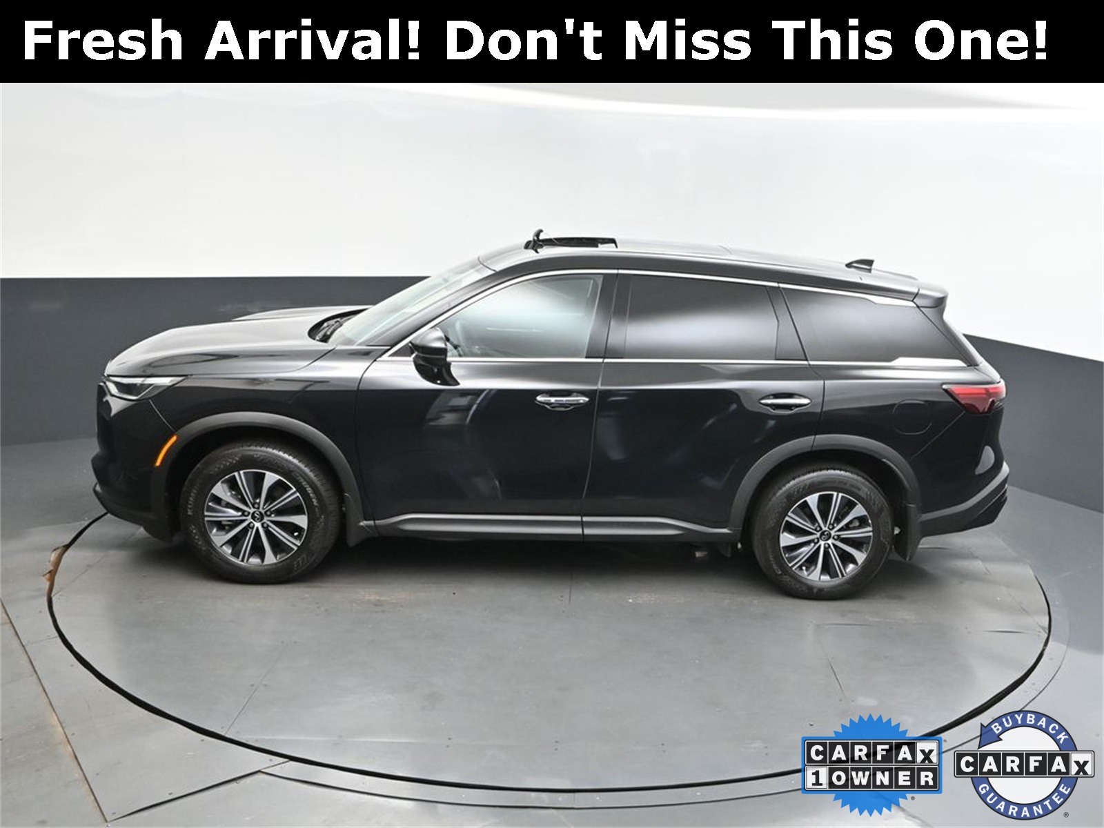 2025 Mineral Black INFINITI QX60 PURE FWD SUV