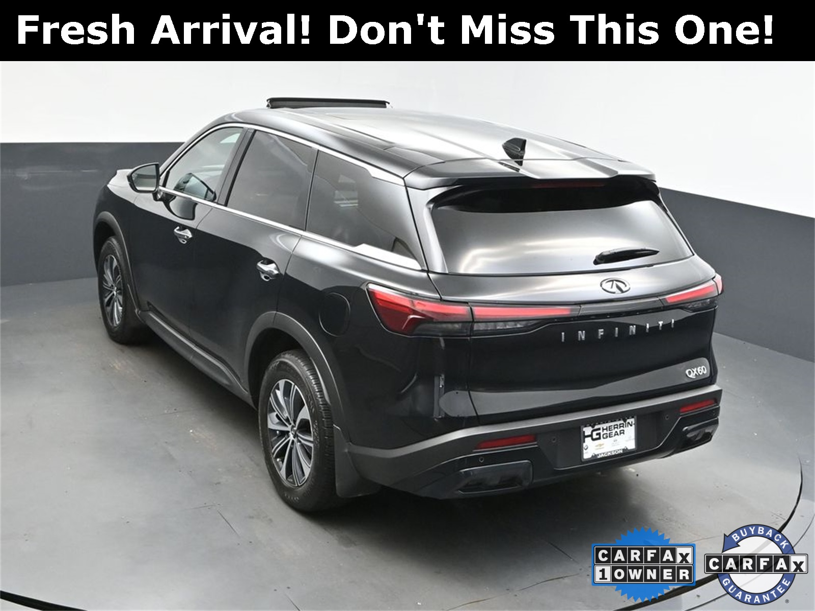2025 Mineral Black INFINITI QX60 PURE FWD SUV