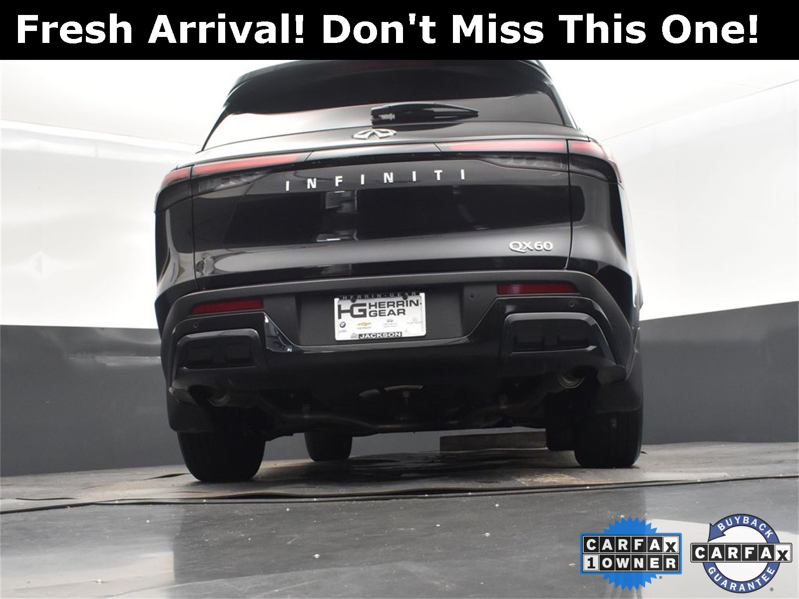 2025 Mineral Black INFINITI QX60 PURE FWD SUV