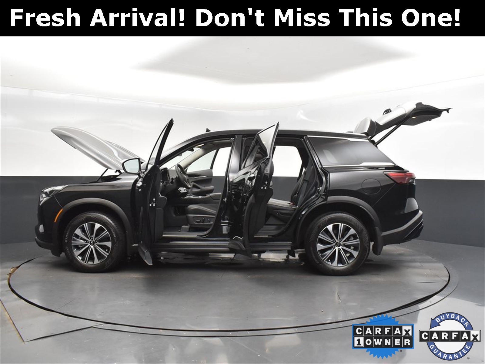 2025 Mineral Black INFINITI QX60 PURE FWD SUV