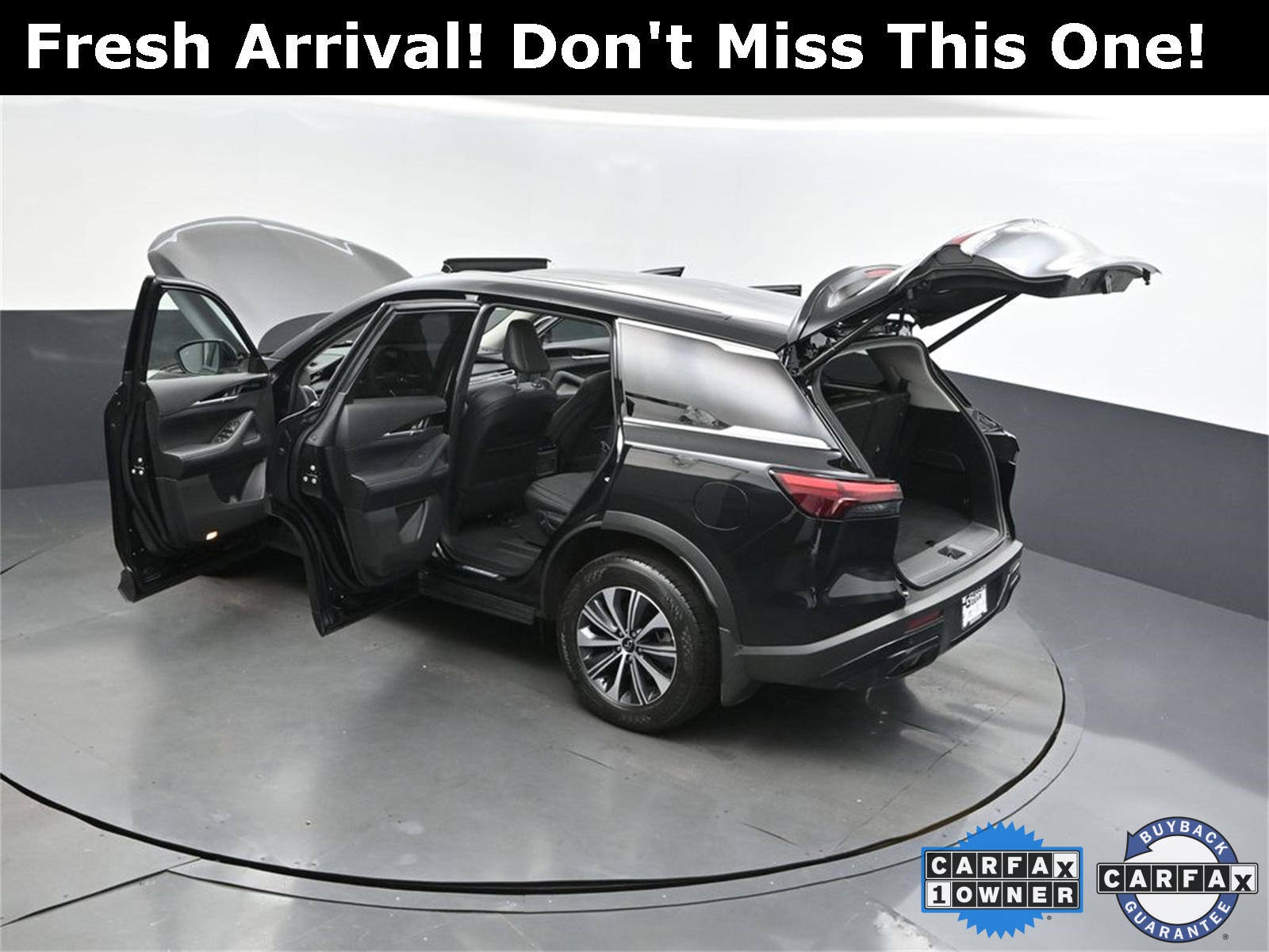 2025 Mineral Black INFINITI QX60 PURE FWD SUV