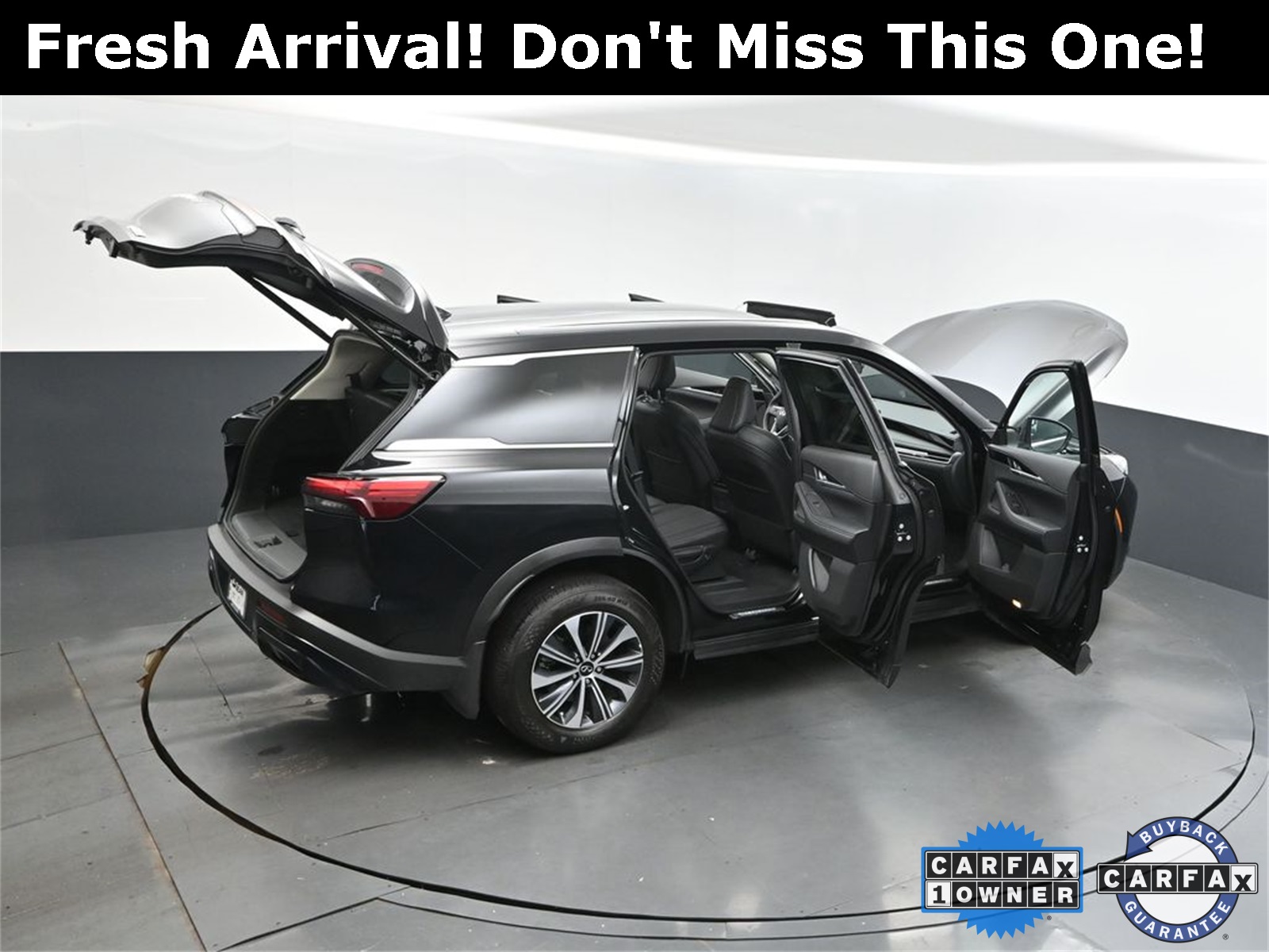 2025 Mineral Black INFINITI QX60 PURE FWD SUV