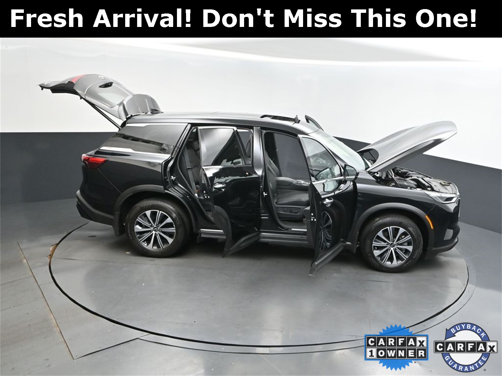 2025 Mineral Black INFINITI QX60 PURE FWD SUV