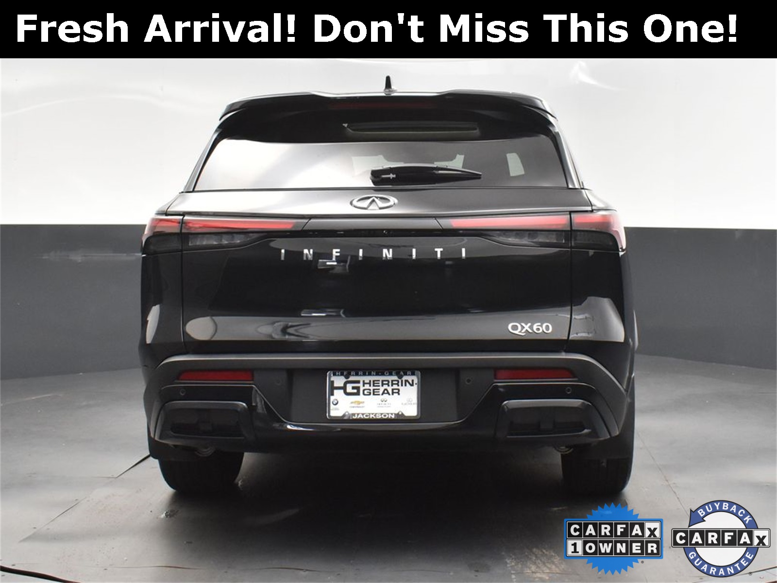 2025 Mineral Black INFINITI QX60 PURE FWD SUV