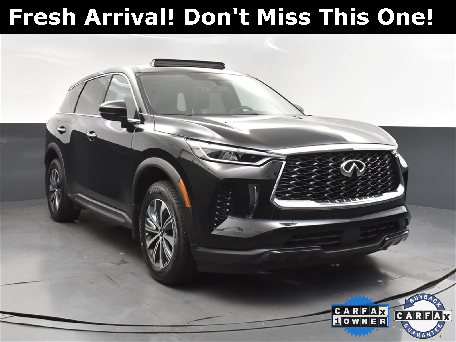 2025 Mineral Black INFINITI QX60 PURE FWD SUV