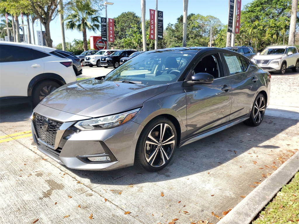 used 2021 Nissan Sentra car, priced at $16,291