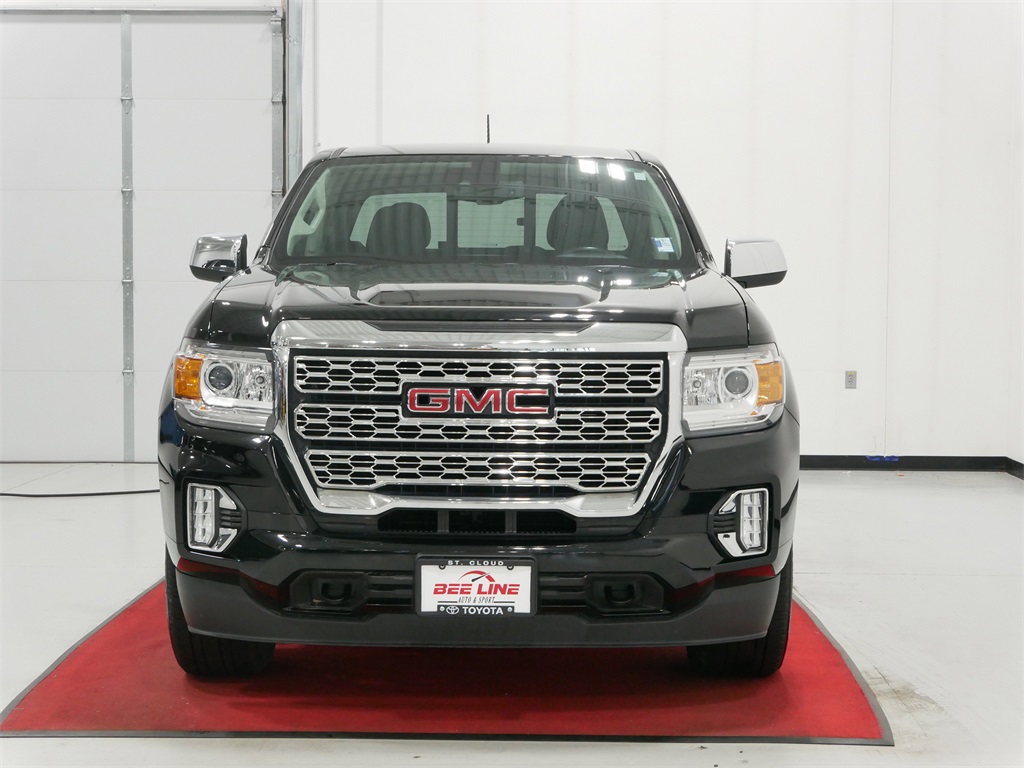 Used 2021 GMC Canyon Denali with VIN 1GTG6EENXM1187830 for sale in Waite Park, Minnesota