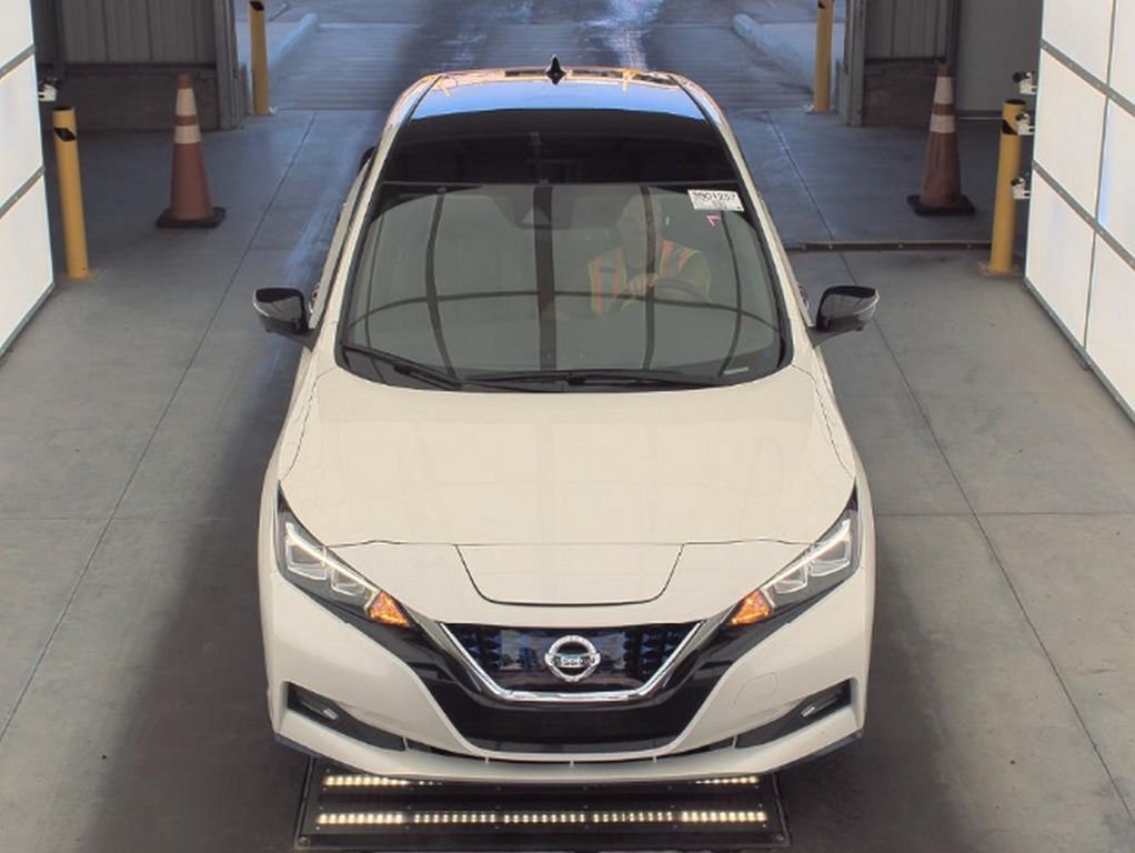 Used 2022 Nissan LEAF SL Plus with VIN 1N4BZ1DV0NC550045 for sale in Cleveland, OH