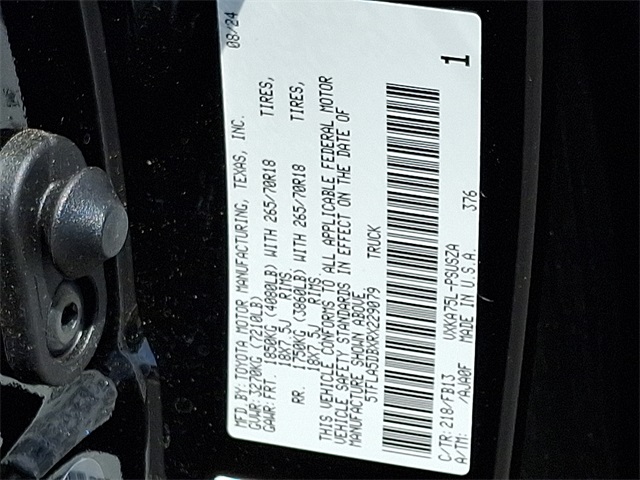 Used 2024 Toyota Tundra Truck