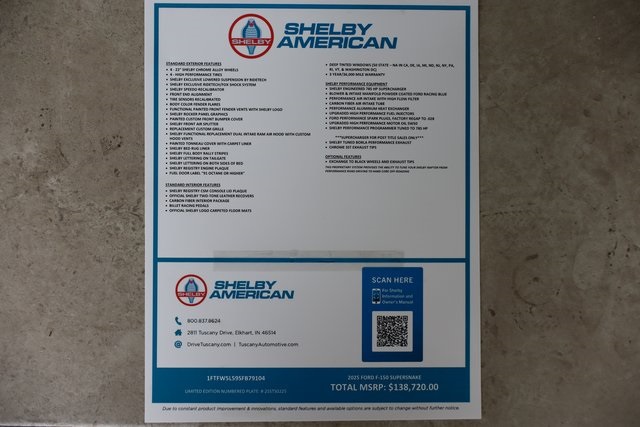 new 2025 Ford F-150 car, priced at $135,720