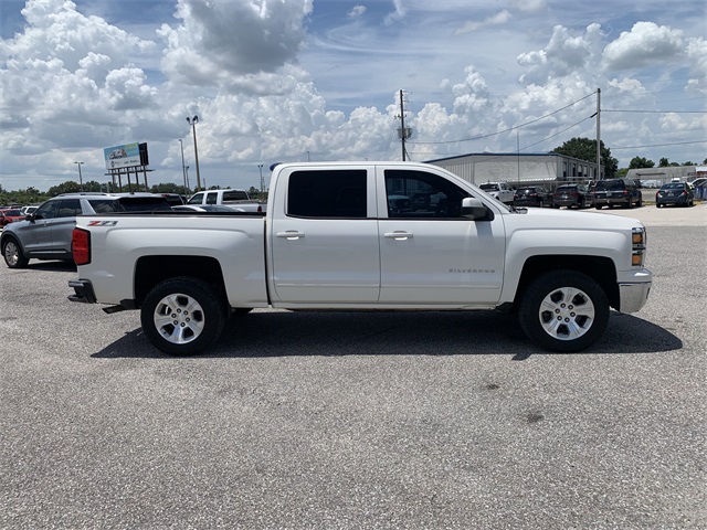 2015 White Diamond Tricoat Chevrolet Silverado 1500 LT 4X4 Truck