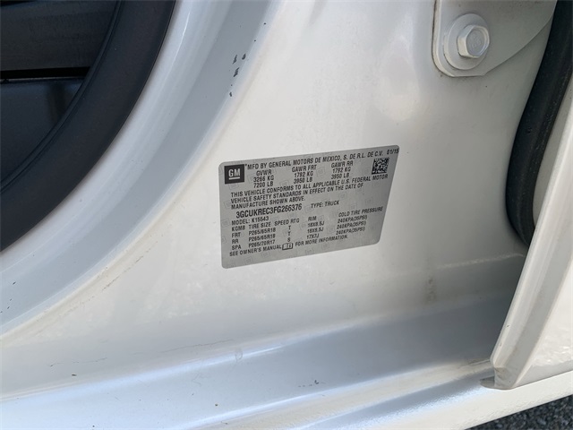 2015 White Diamond Tricoat Chevrolet Silverado 1500 LT 4X4 Truck