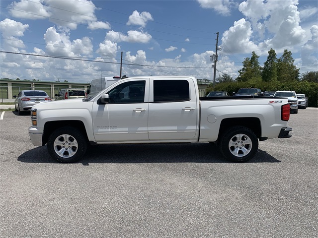 2015 White Diamond Tricoat Chevrolet Silverado 1500 LT 4X4 Truck