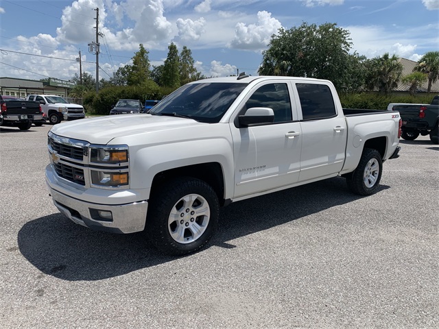 2015 White Diamond Tricoat Chevrolet Silverado 1500 LT 4X4 Truck
